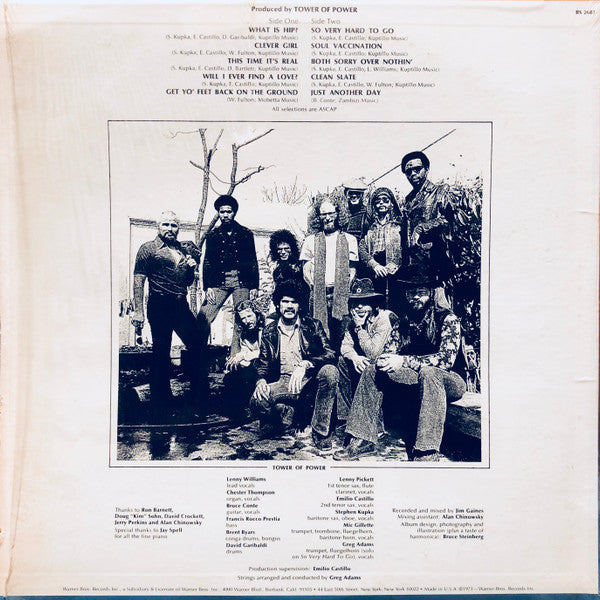 Tower Of Power : Tower Of Power (LP, Album, San)