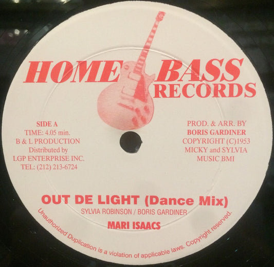 Mary Isaacs, Cassanova : Out De Light (12")