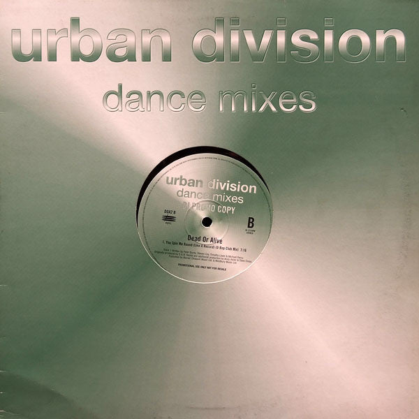 Dead Or Alive : You Spin Me Round (Like A Record) (12", Single, Promo)