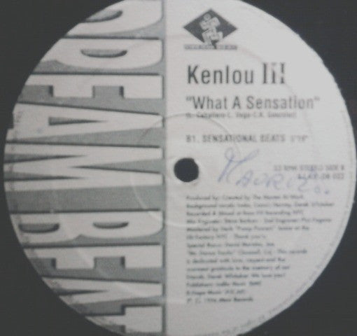 Kenlou III* : What A Sensation (12")