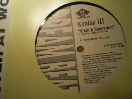 Kenlou III* : What A Sensation (12")
