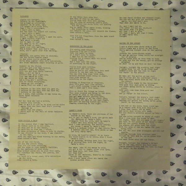 Bruce Springsteen : Darkness On The Edge Of Town (LP, Album, Pin)