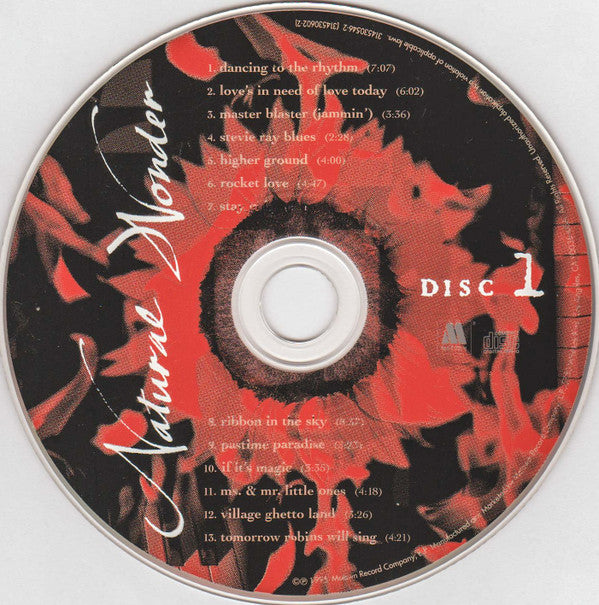 Stevie Wonder : Natural Wonder - Live In Concert (2xCD, Album)