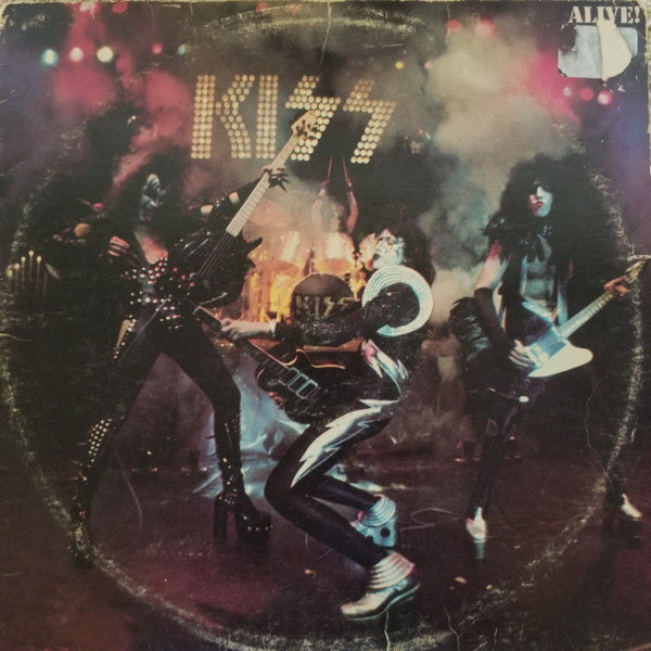 Kiss : Alive! (2xLP, Album, RE, Ter)