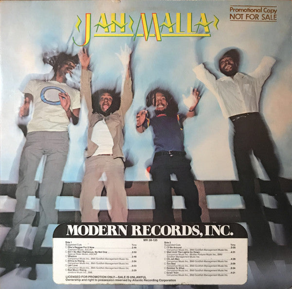 Jah Malla : Jah Malla (LP, Album, Promo)