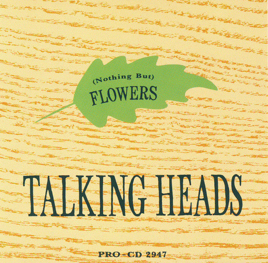 Talking Heads : (Nothing But) Flowers (CD, Single, Promo)