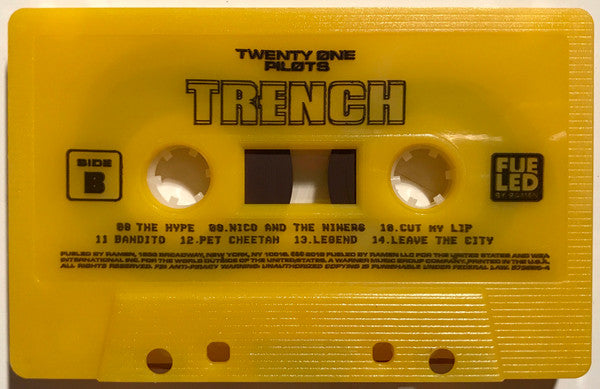 Twenty One Pilots : Trench (Cass, Album, Yel)