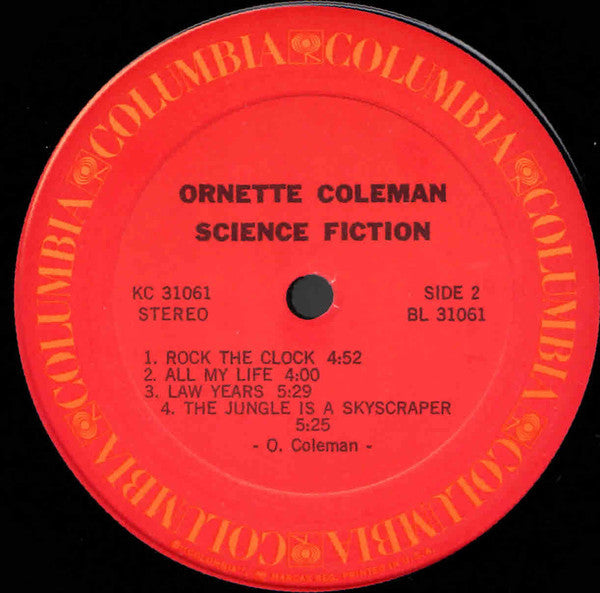 Ornette Coleman : Science Fiction (LP, Album, Ter)