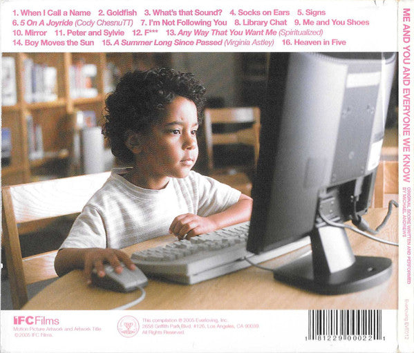Michael Andrews : Me And You And Everyone We Know (CD, Album, Dig)