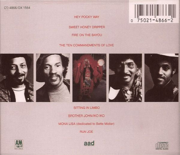 Neville Brothers* : Fiyo On The Bayou (CD, Album, RE)