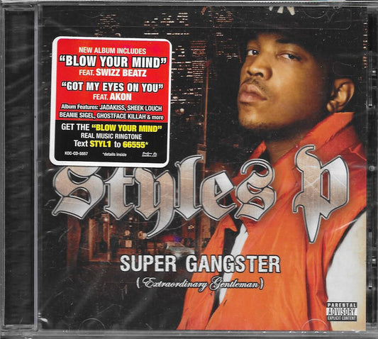 Styles P : Super Gangster (Extraordinary Gentleman) (CD, Album)