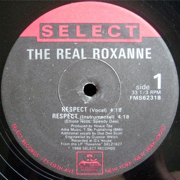 The Real Roxanne : Respect (12")