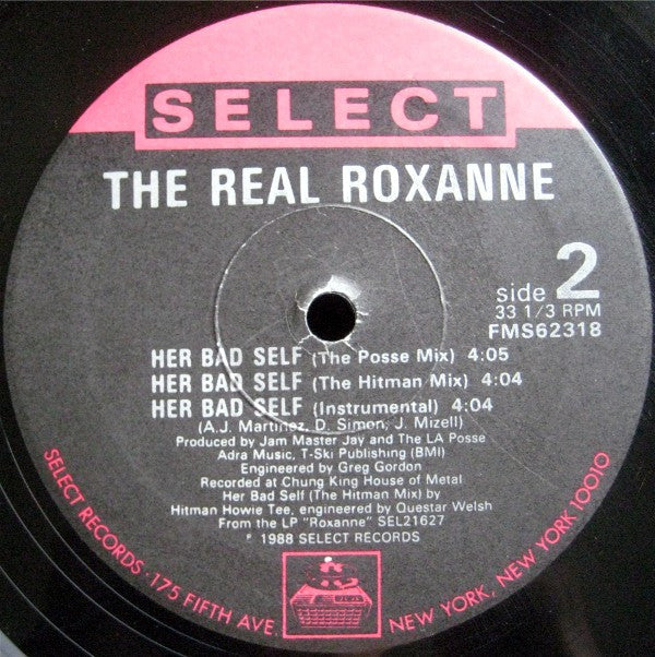The Real Roxanne : Respect (12")