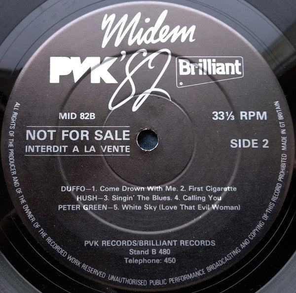 Various : Midem '82 (LP, Comp, Promo)