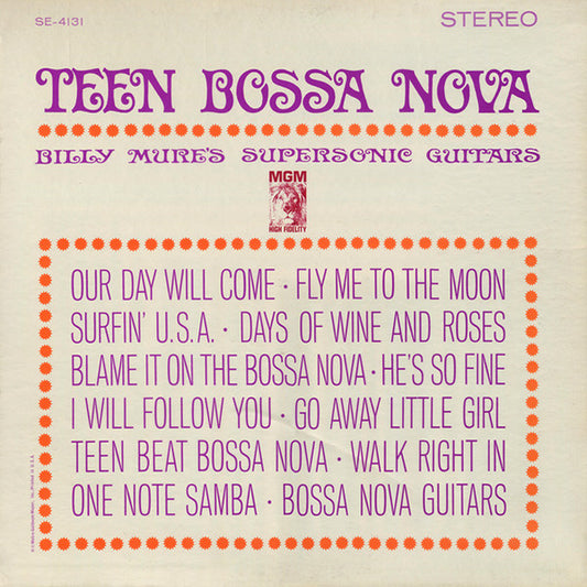 Billy Mure's Supersonic Guitars : Teen Bossa Nova (LP)