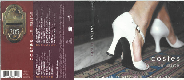 Stéphane Pompougnac : Costes La Suite (CD, Comp, Mixed)