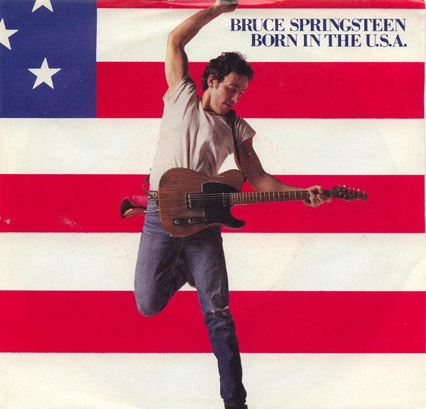 Bruce Springsteen : Born In The U.S.A. (7", Single, Styrene, Car)
