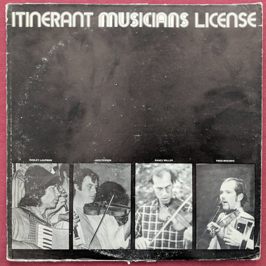 Itinerant Musicians License : Itinerant Musicians License (LP, Album)