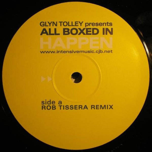 Glyn Tolley Presents All Boxed In : Happen (12")