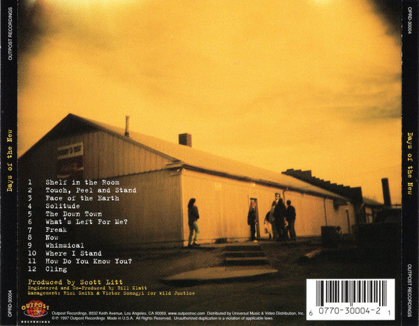 Days Of The New : Days Of The New (CD, Album)