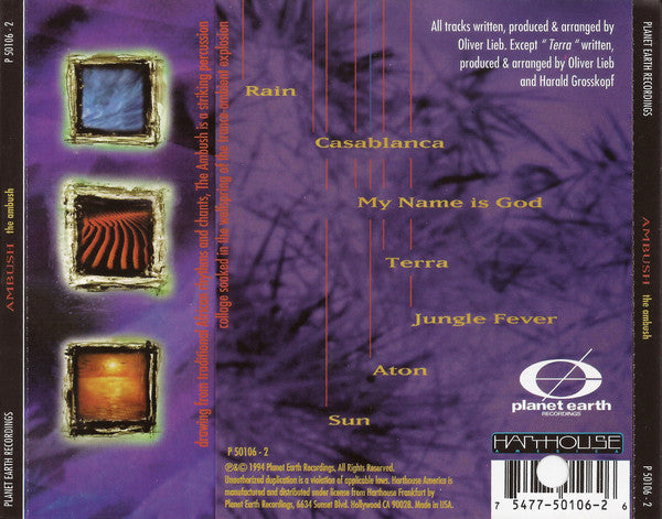 The Ambush : The Ambush (CD, Album)