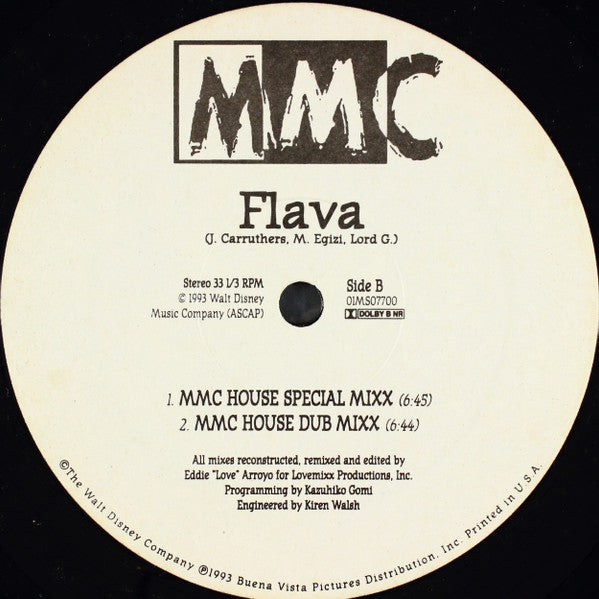 Mickey Mouse Club : Flava (12")
