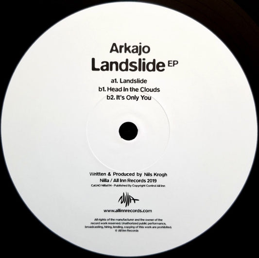 Arkajo : Landslide EP  (12", EP)