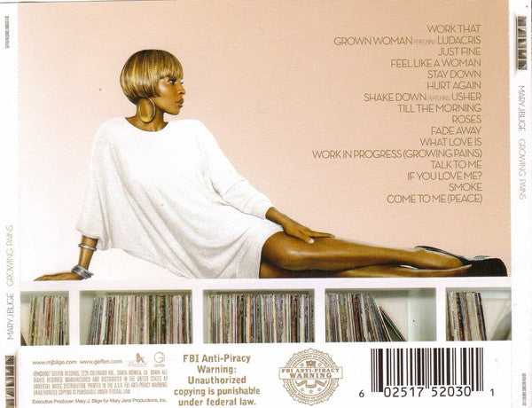 Mary J Blige* : Growing Pains (CD, Album)