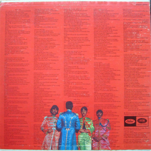 The Beatles : Sgt. Pepper's Lonely Hearts Club Band (LP, Album, Gat)