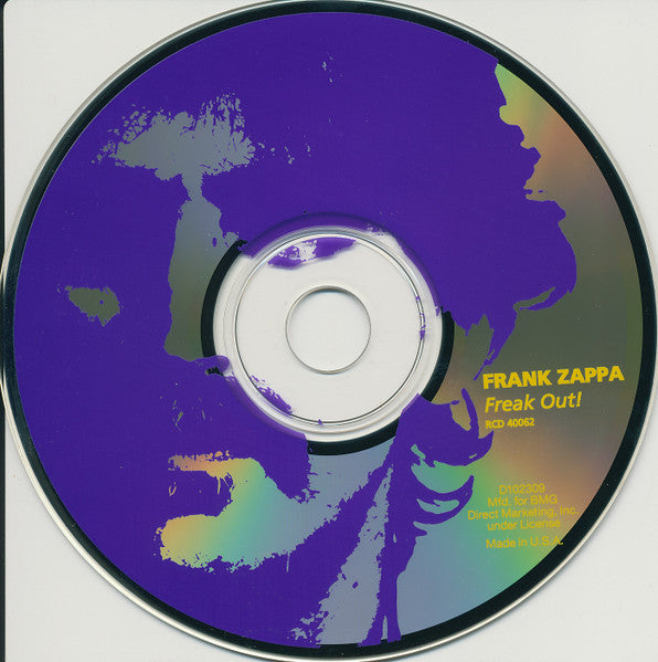 The Mothers, Frank Zappa : Freak Out! (CD, Album, Club, RE)