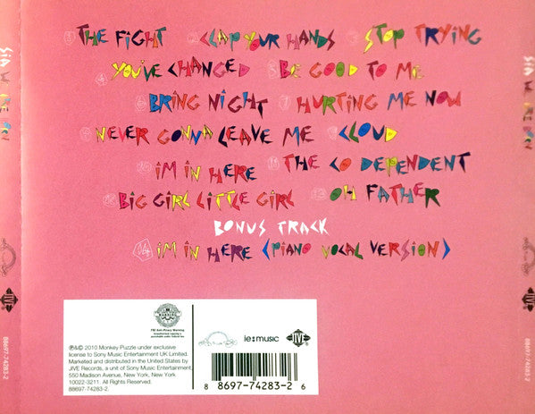 Sia : We Are Born (CD, Album)