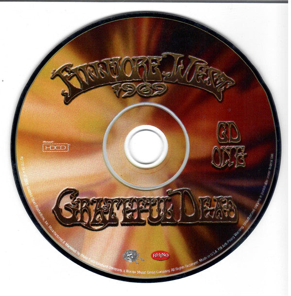 The Grateful Dead : Fillmore West 1969 (3xHDCD, Album)