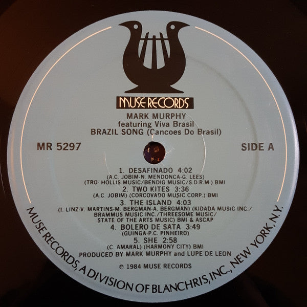 Mark Murphy Featuring Viva Brasil : Brazil Song - Cancoes Do Brasil (LP)