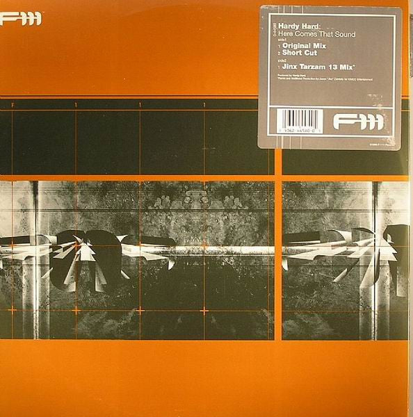 Hardy Hard : Here Comes That Sound (12", RP)