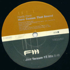 Hardy Hard : Here Comes That Sound (12", RP)
