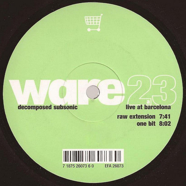 Decomposed Subsonic : Live At Barcelona (12")