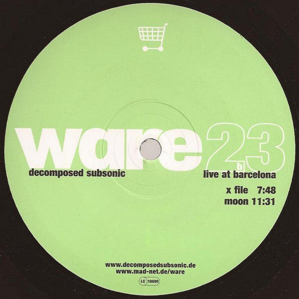 Decomposed Subsonic : Live At Barcelona (12")