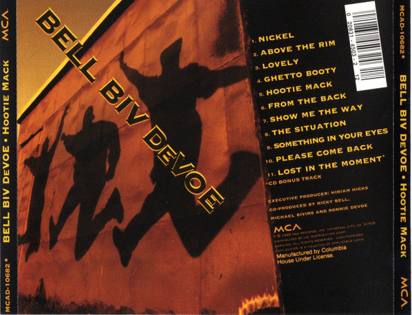 Bell Biv DeVoe : Hootie Mack (CD, Album, Club)