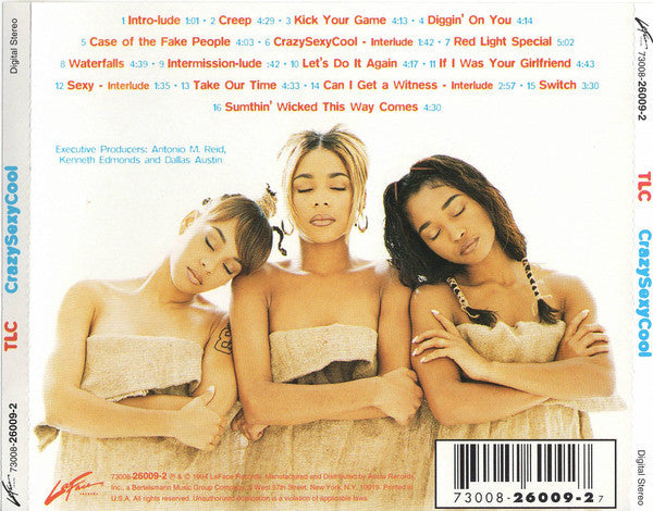 TLC : CrazySexyCool (CD, Album, HMG)