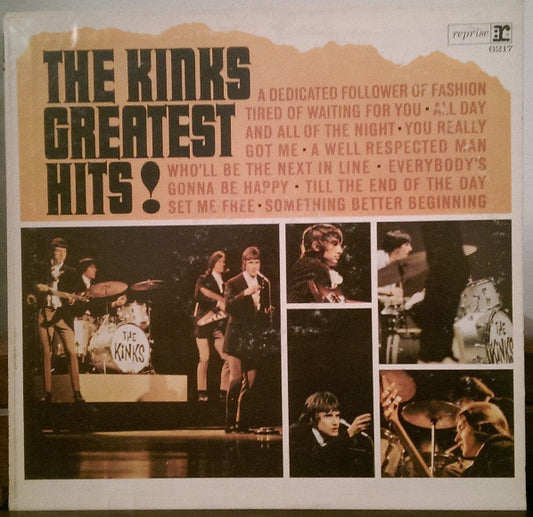 The Kinks : The Kinks Greatest Hits! (LP, Comp, Mono, San)