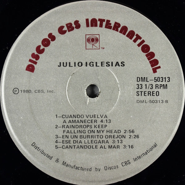 Julio Iglesias : Julio Iglesias (LP, Album)