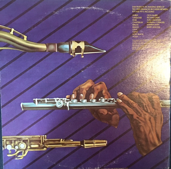 Sam Rivers : Hues (LP, Album, Quad, Gat)