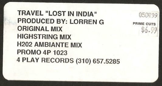 Travel : Lost In India (12", Promo)