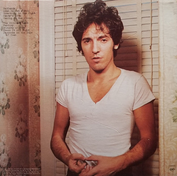 Bruce Springsteen : Darkness On The Edge Of Town (LP, Album, Pit)