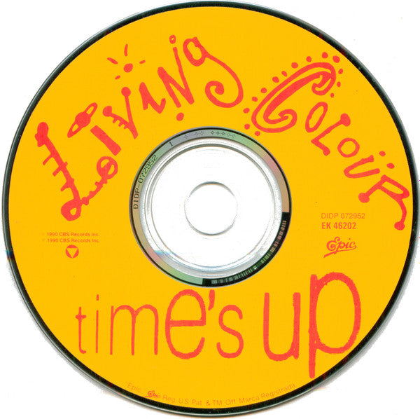 Living Colour : Time's Up (CD, Album)