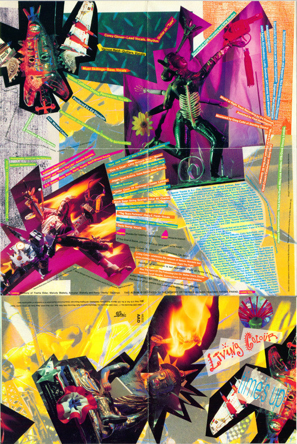 Living Colour : Time's Up (CD, Album)