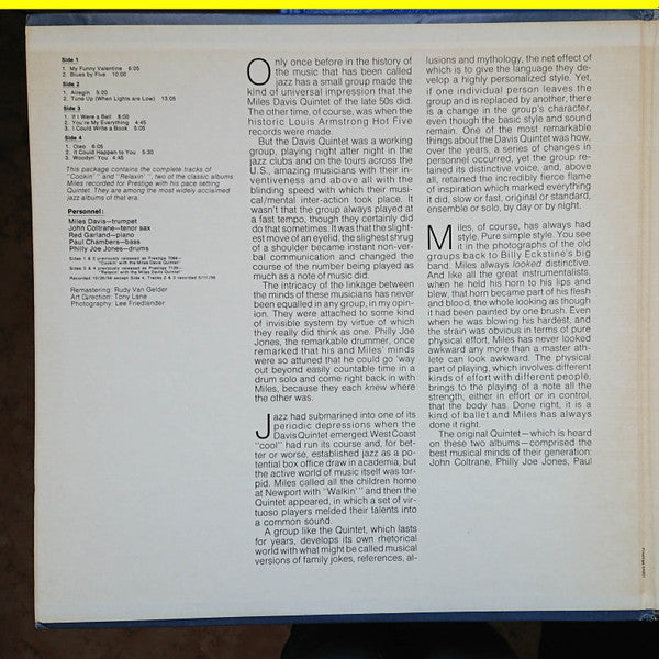 Miles Davis : Miles Davis (2xLP, Comp)