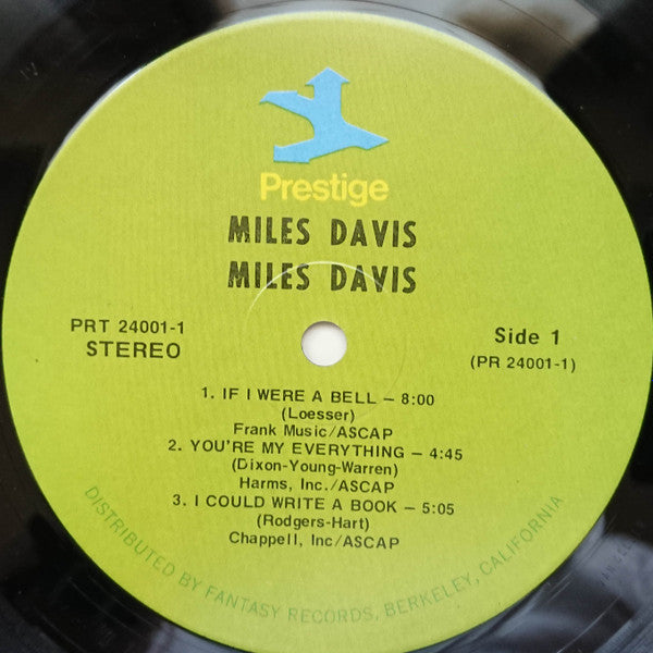 Miles Davis : Miles Davis (2xLP, Comp)