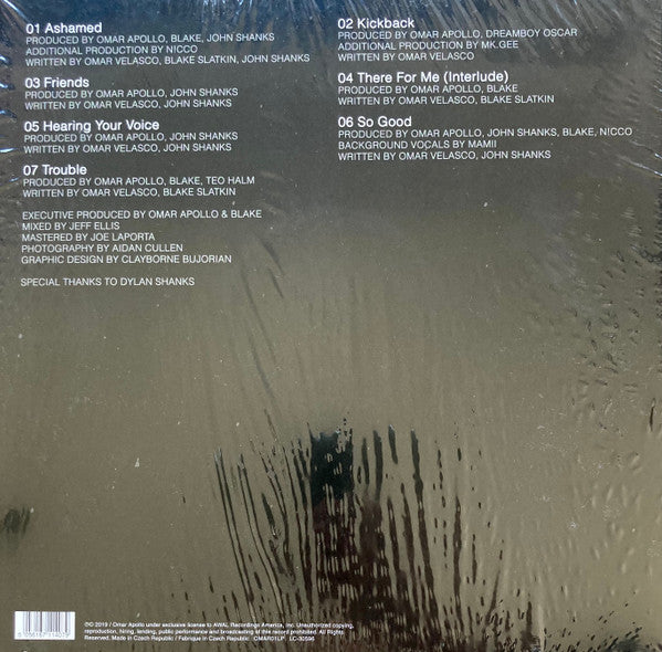 Omar Apollo : Friends (12", EP)