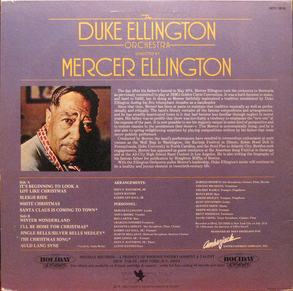 The Duke Ellington Orchestra : Take The Holiday Train (LP, Album)
